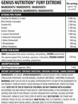 Fury Extreme - 405 grams - Nutra Best Europe