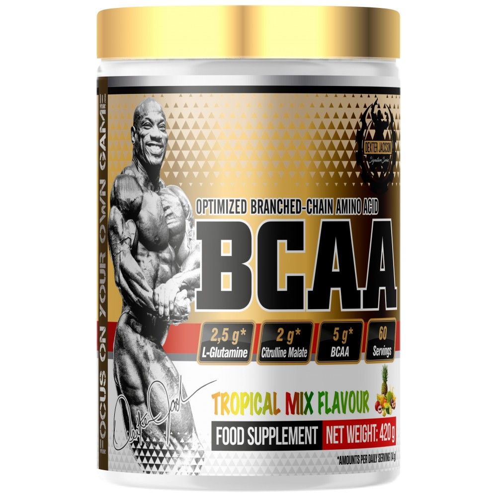 Gold Series | BCAA with L-Glutamine & L-Citrulline Malate - 420 grams - Nutra Best Europe