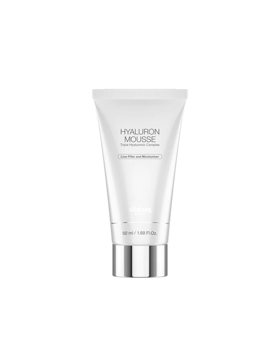 Day cream - facial mousse with hyaluronic acid, 50 ml - Nutra Best Europe