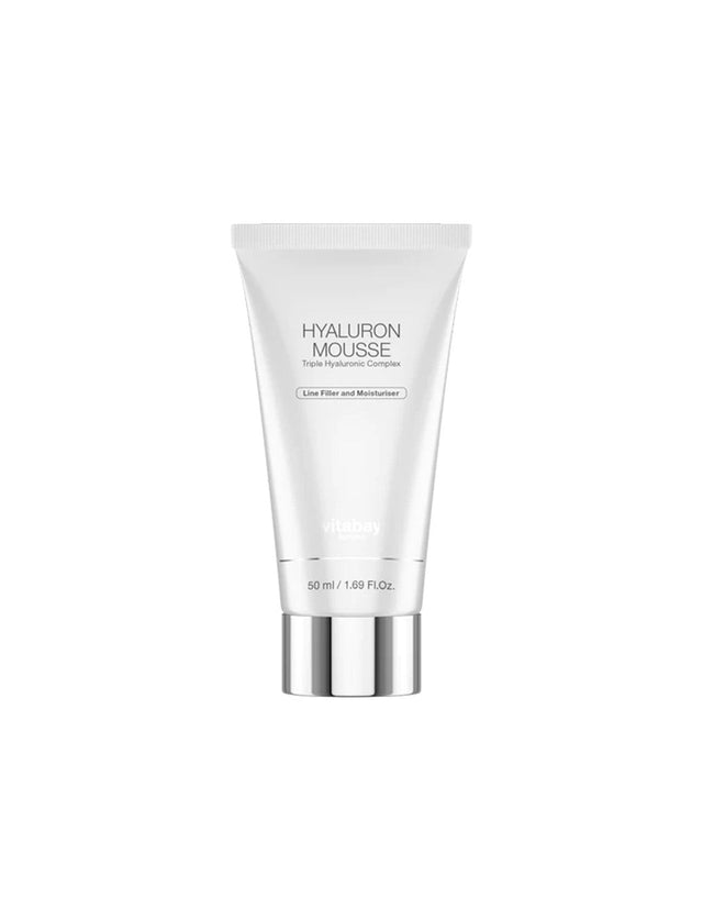 Day cream - facial mousse with hyaluronic acid, 50 ml - Nutra Best Europe