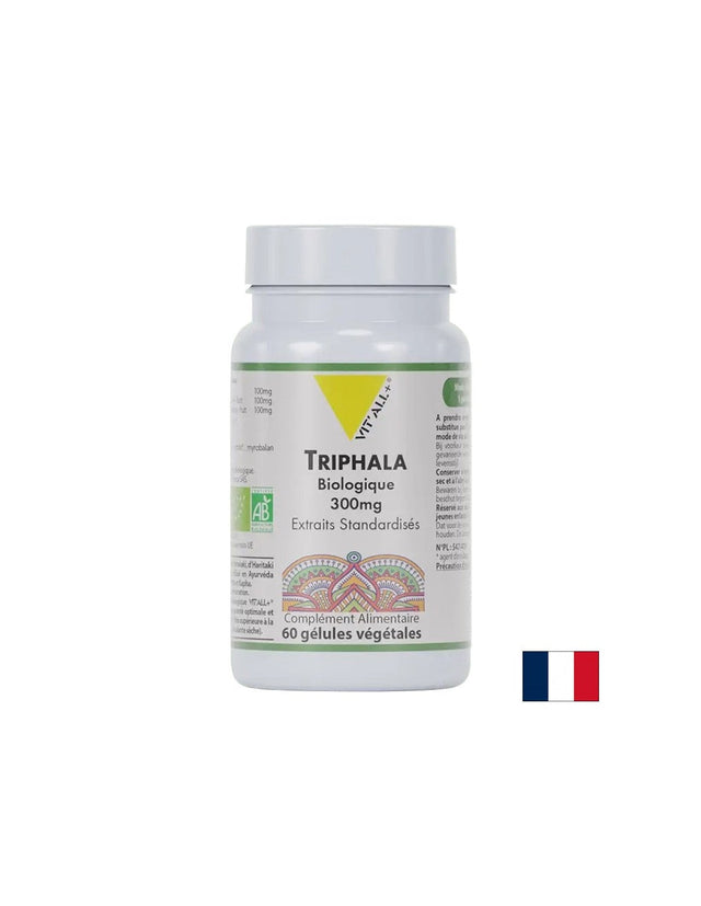 Good digestion and detoxification - Triphala BIO, 300 mg x 60 capsules - Nutra Best Europe