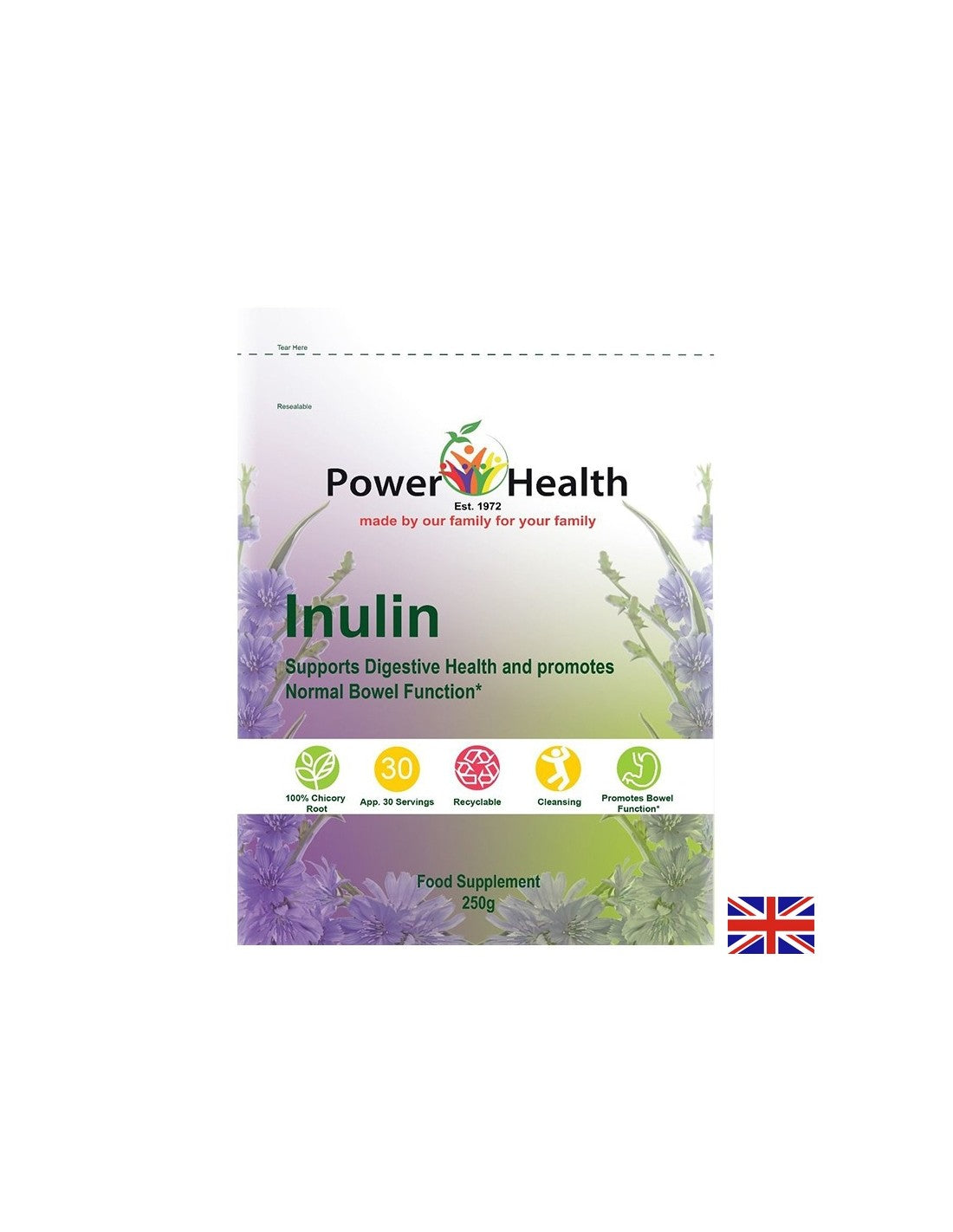Good digestion - Inulin, 250 g powder - Nutra Best Europe
