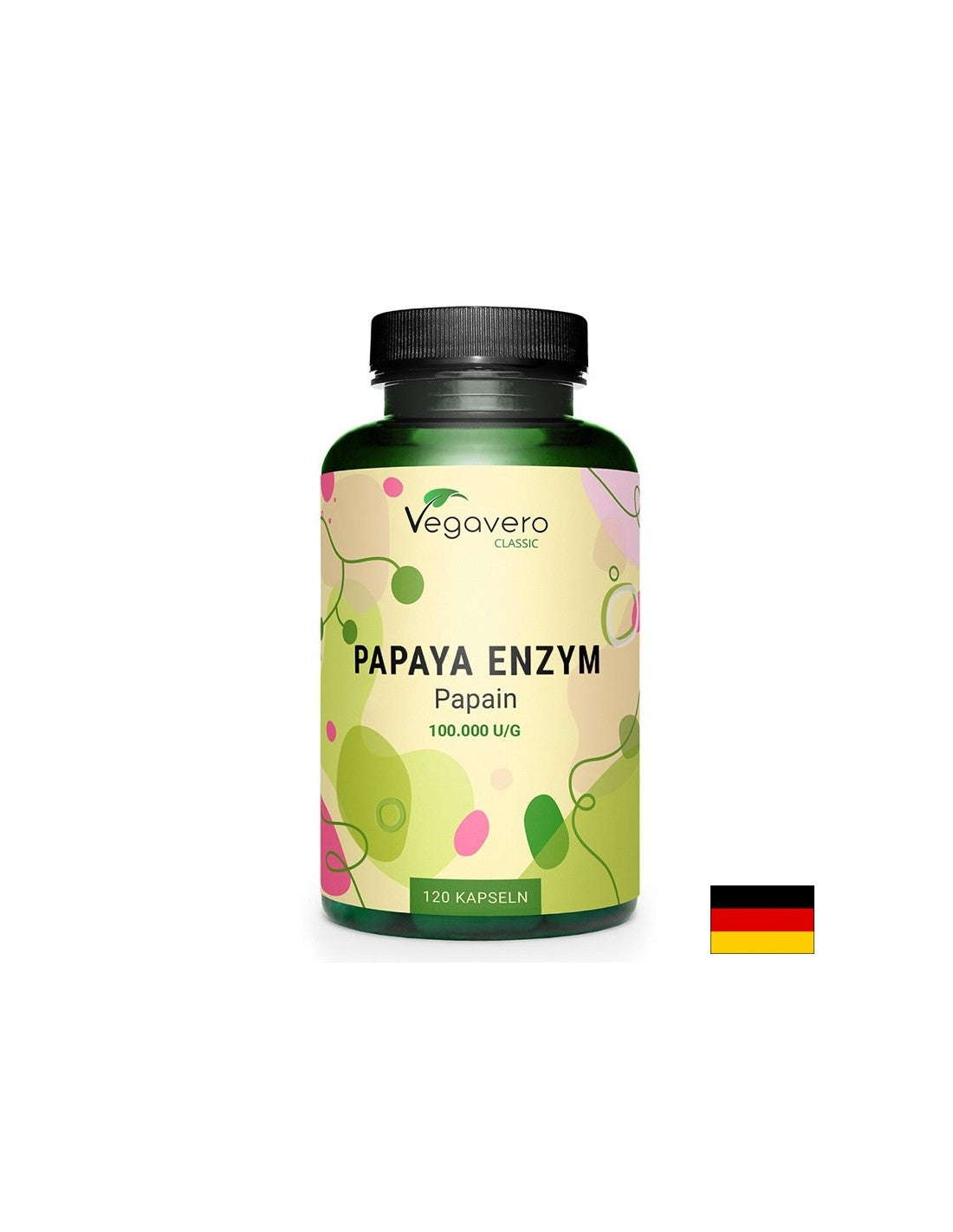 Good digestion - Papaya enzymes, 700 mg x 120 capsules - Nutra Best Europe