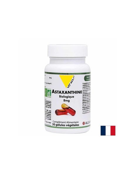 Good vision and cellular health - Astaxanthin, 8 mg x 30 capsules - Nutra Best Europe