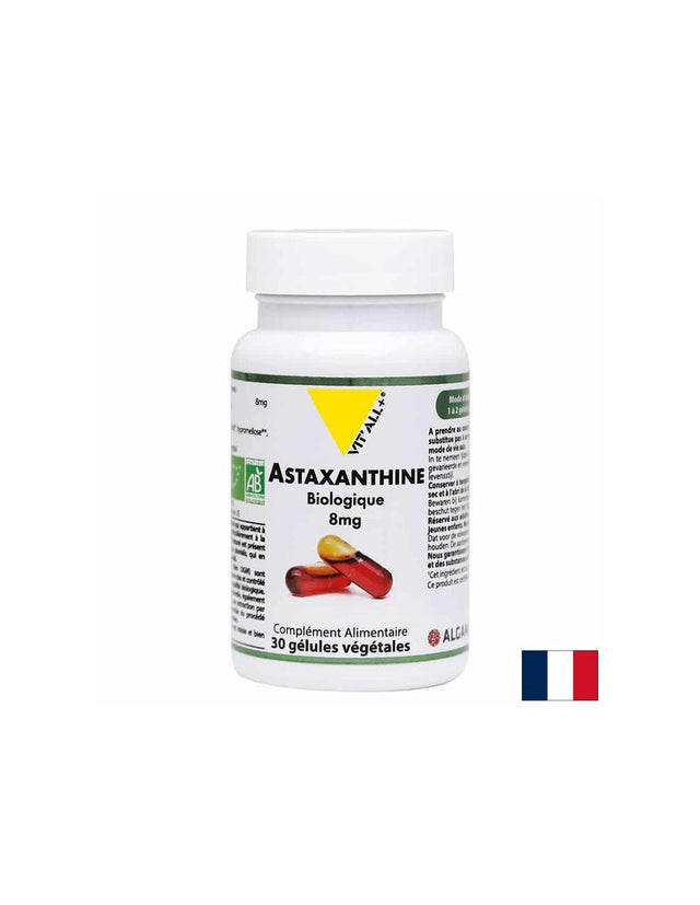 Good vision and cellular health - Astaxanthin, 8 mg x 30 capsules - Nutra Best Europe