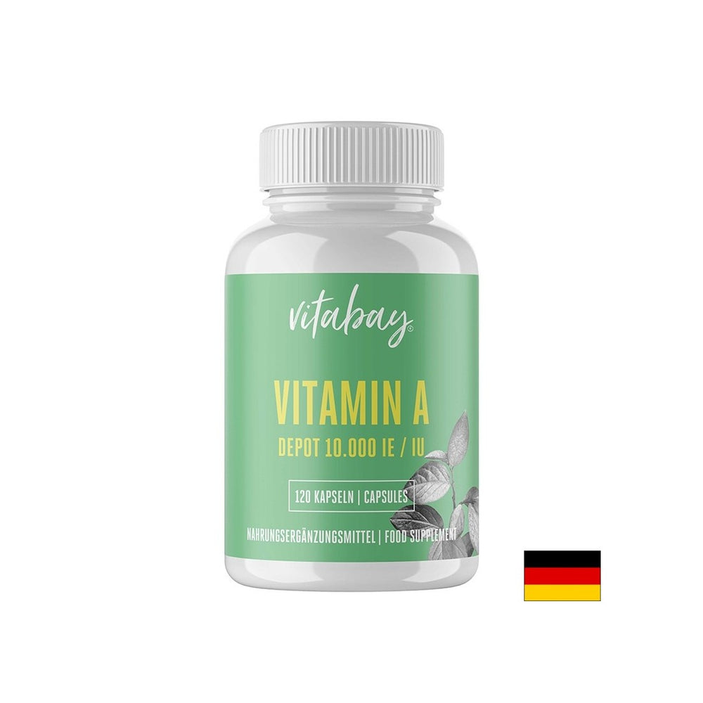 Good vision and strong immunity - Vitamin A, 10,000 IU x 120 capsules - Nutra Best Europe