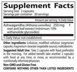 BEST Ashwagandha 125 mg - 60 capsules - Nutra Best Europe