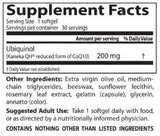 BEST Ubiquinol Kaneka QH 200 mg - 30 Gel capsules - Nutra Best Europe