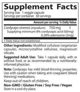 BEST Ultra Cordyceps - 60 capsules - Nutra Best Europe