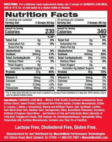 Carnivor Lean Meal | Whole Food Meal Replacement - 1910 grams - Nutra Best Europe