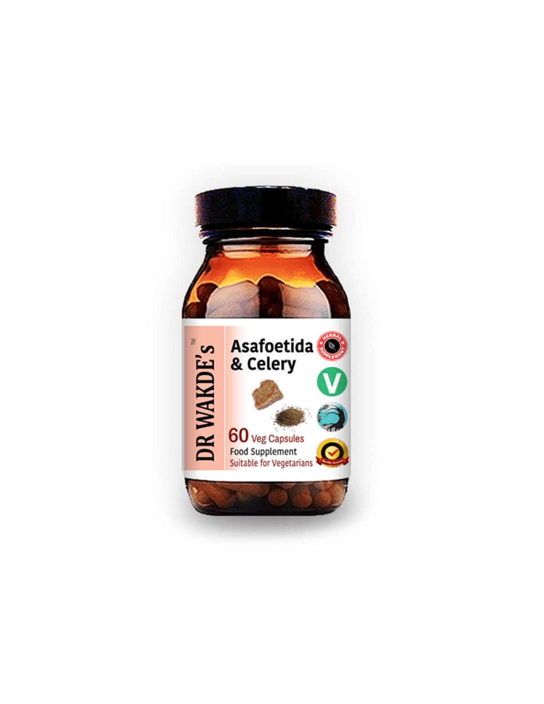 Asafoetida & Celery - soothes the digestive and nervous system, 60 capsules - Nutra Best Europe