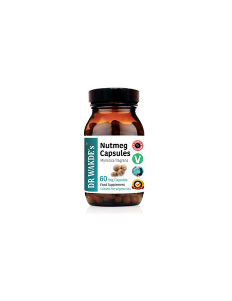 Nutmeg Seed / Nutmeg Ayurveda, 60 capsules DR WAKDE's - Nutra Best Europe