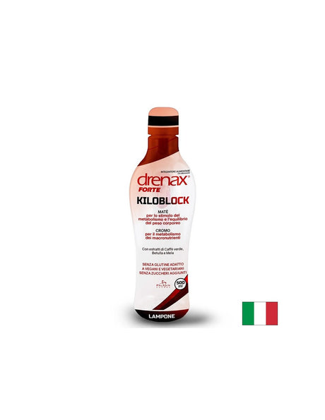 Weight loss and fat burning formula - Drenax - Drenax® Forte with yerba mate, green coffee and chromium, 500 ml, 20 doses - Nutra Best Europe