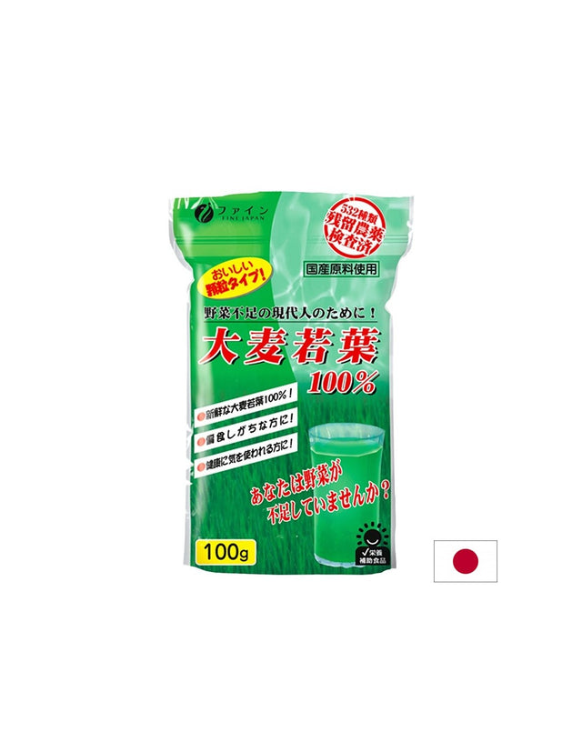 Barley Grass - Alkalizing and Cellular Nourishing, 100 g powder - Nutra Best Europe