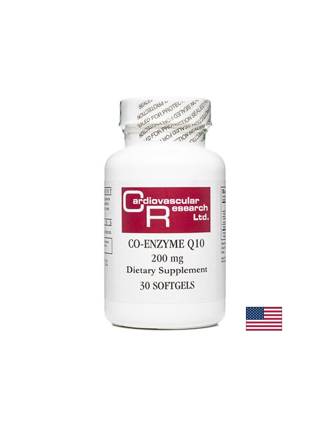 Co-Enzyme Q10, 30 capsules Ecological Formulas - Nutra Best Europe