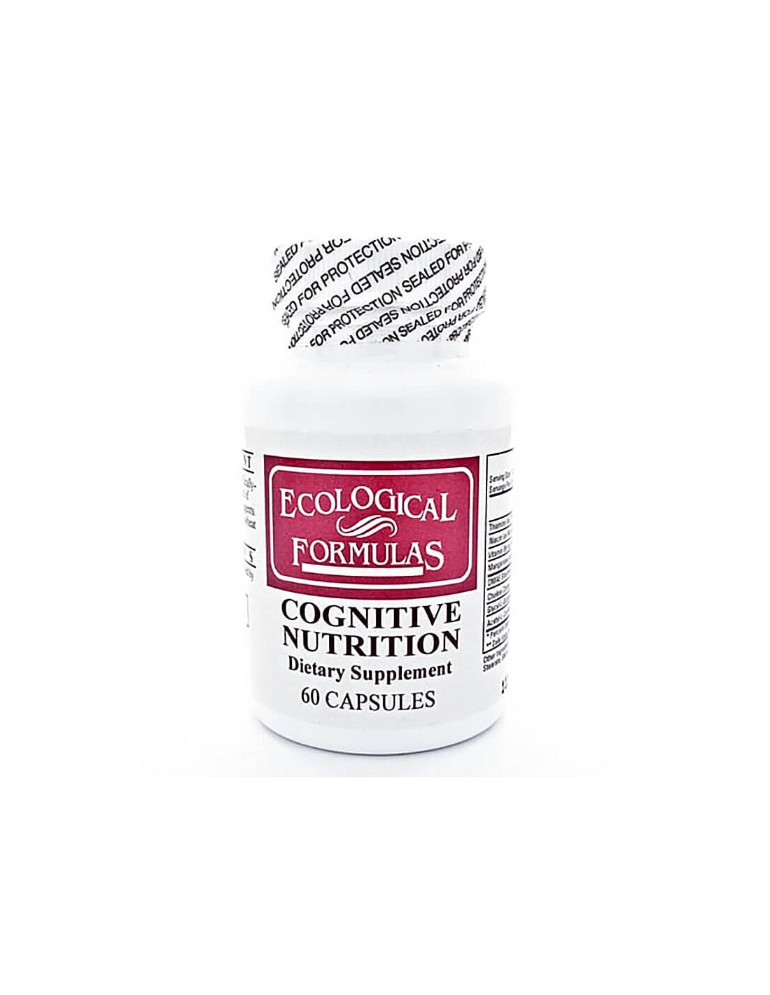 To stimulate brain activity - Cognitive Nutrition, 60 capsules - Nutra Best Europe