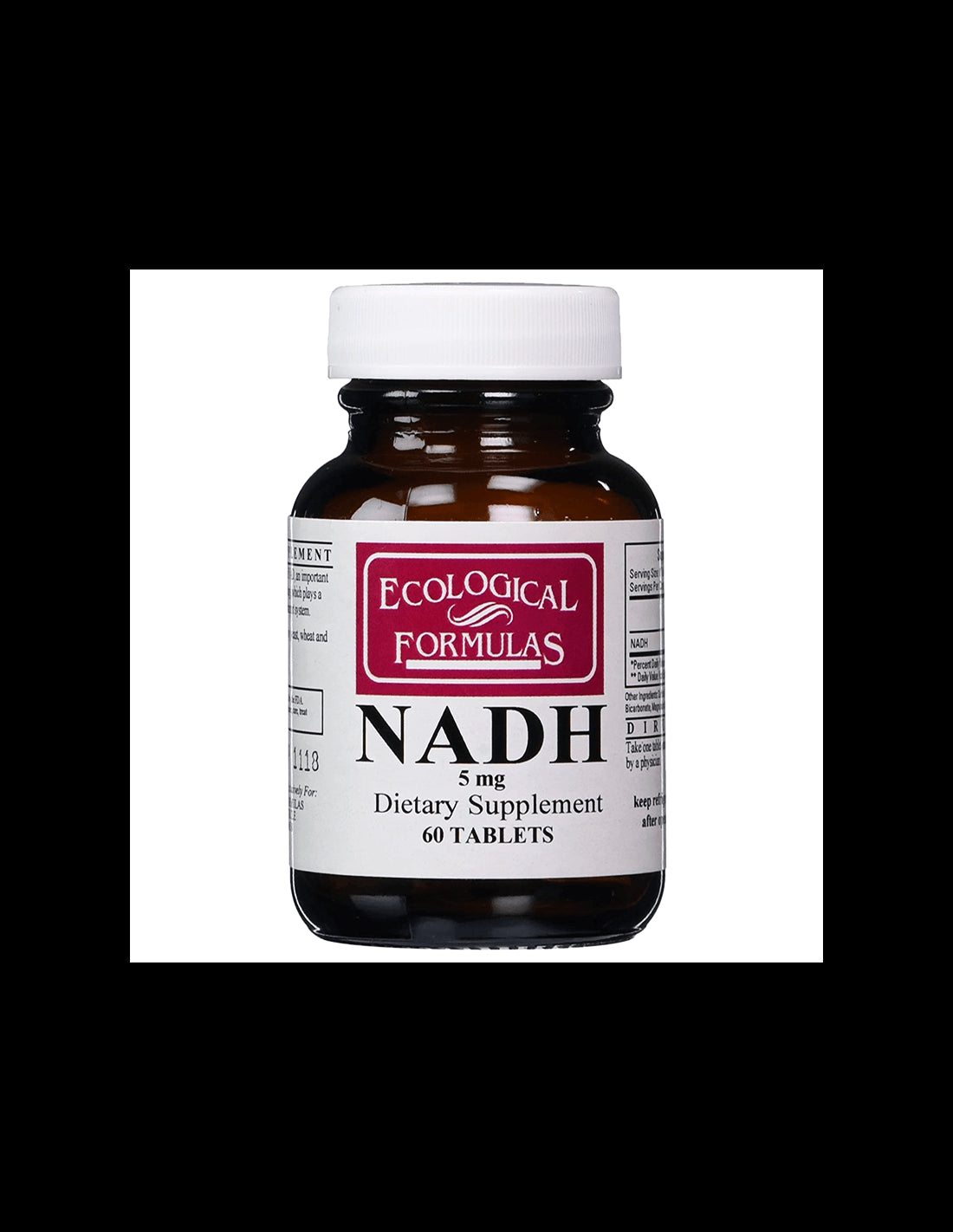 NADH (Nicotinamide adenine dinucleotide), 60 tablets Ecological Formulas - Nutra Best Europe