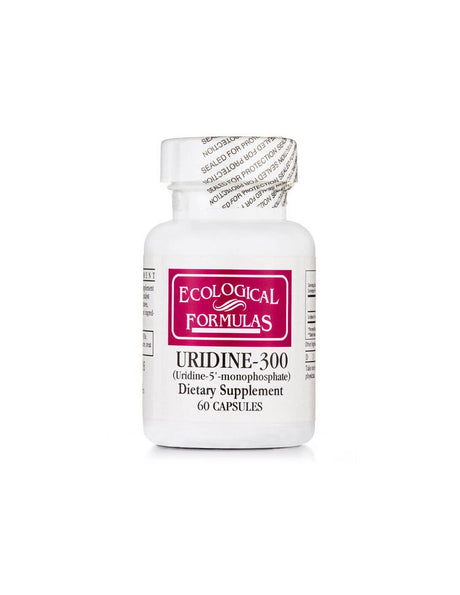 Uridine-300 Uridine-5-Monophosphate / Uridine-300 Uridine-5-Monophosphate, 60 capsules Ecological Formulas - Nutra Best Europe
