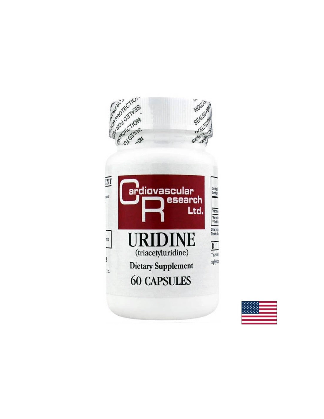 Neurological Health and Brain Function - Uridine (Triacetyluridine), 60 capsules - Nutra Best Europe