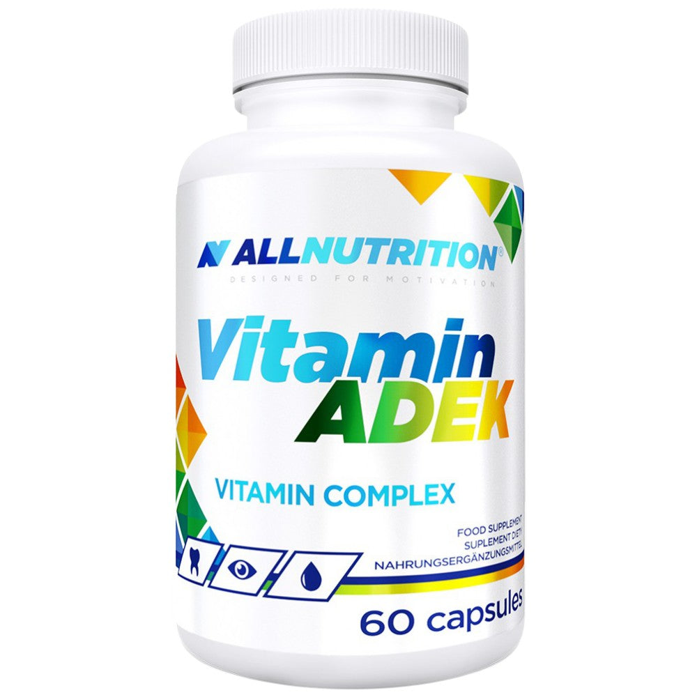 Vitamin ADEK / Vitamin A, D, E, K 60 capsules - Nutra Best Europe