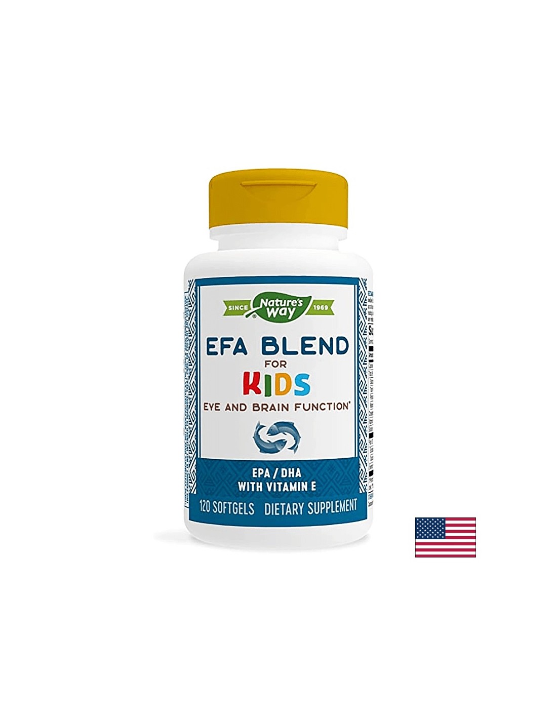 EFA Blend for Kids - 120 Softgels - Nutra Best Europe