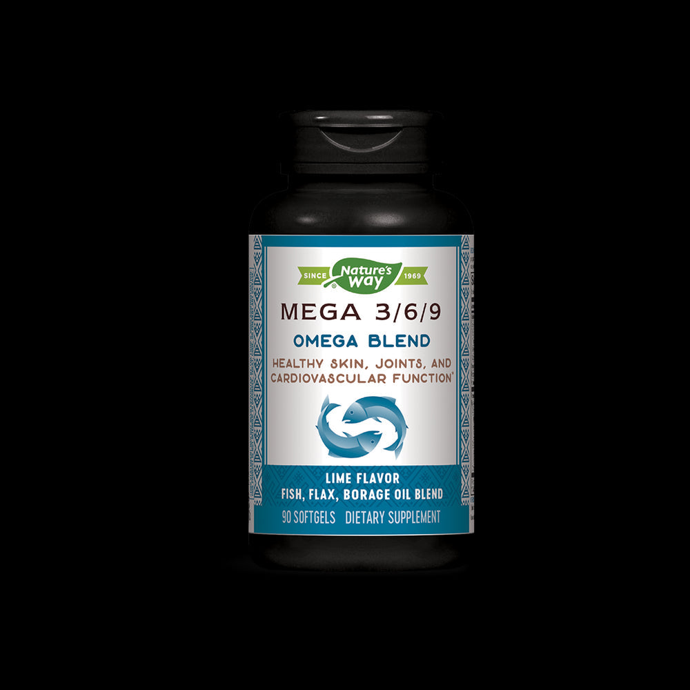 Mega EFA Blend 1350 mg - 90 Softgels - Nutra Best Europe