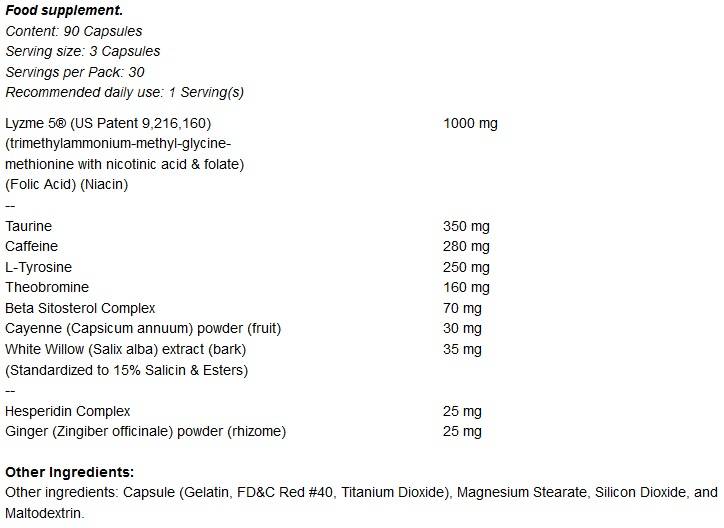 Lyzme 5 - 90 capsules - Nutra Best Europe