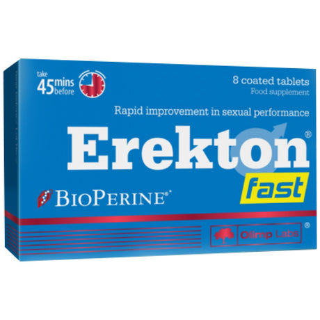 Erekton Fast - 8 Tablets - Nutra Best Europe