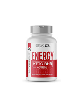 Exogenous ketones + Caffeine - Energy Keto BHB + Caffeine, 60 capsules - Nutra Best Europe