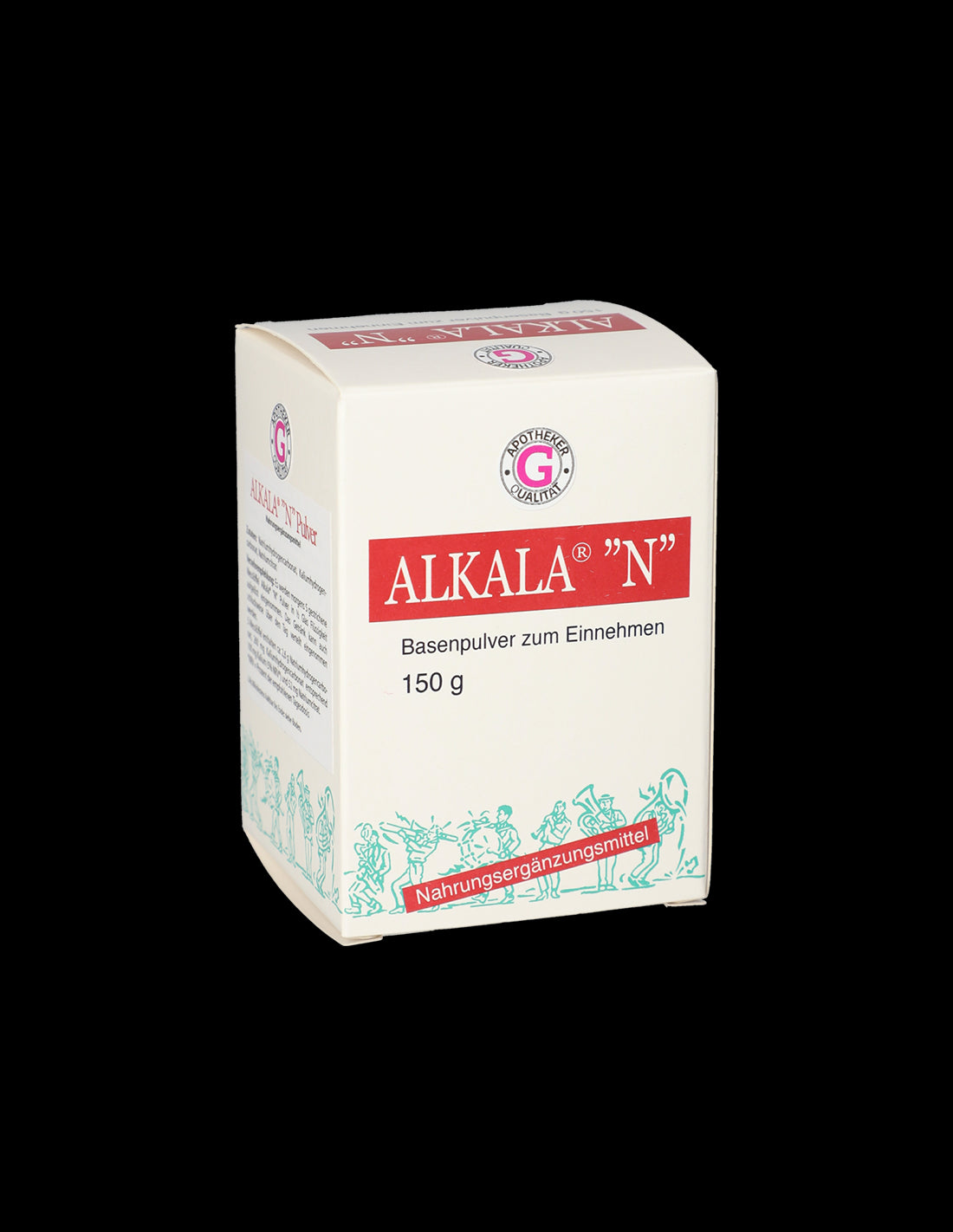 Electrolyte balance - Sodium + Potassium hydrogen carbonate Alkala N, 150 g powder - Nutra Best Europe