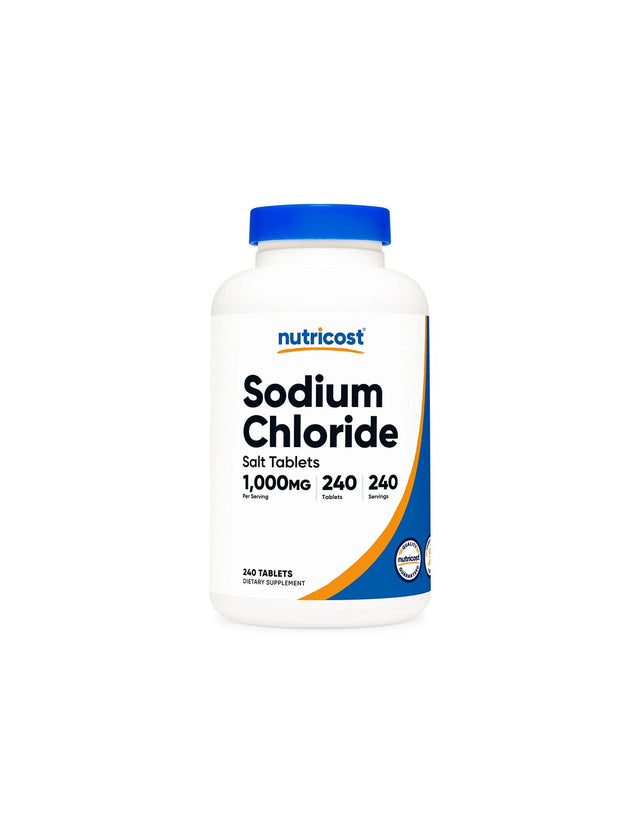Electrolyte balance - Sodium chloride, 240 tablets - Nutra Best Europe