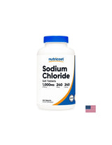 Electrolyte balance - Sodium chloride, 240 tablets - Nutra Best Europe