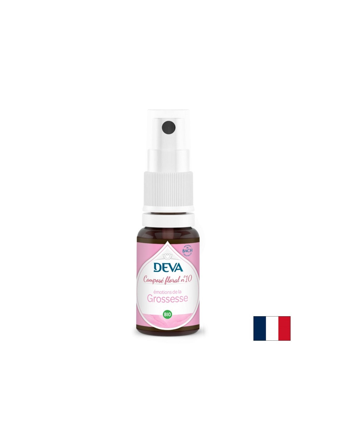 Emotional balance during pregnancy, Bach flower essences No. 10, 15 ml spray - Nutra Best Europe