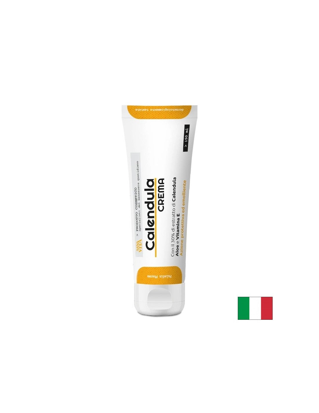 Emollient body cream with chamomile, aloe vera and vitamin E, 150 ml - Nutra Best Europe