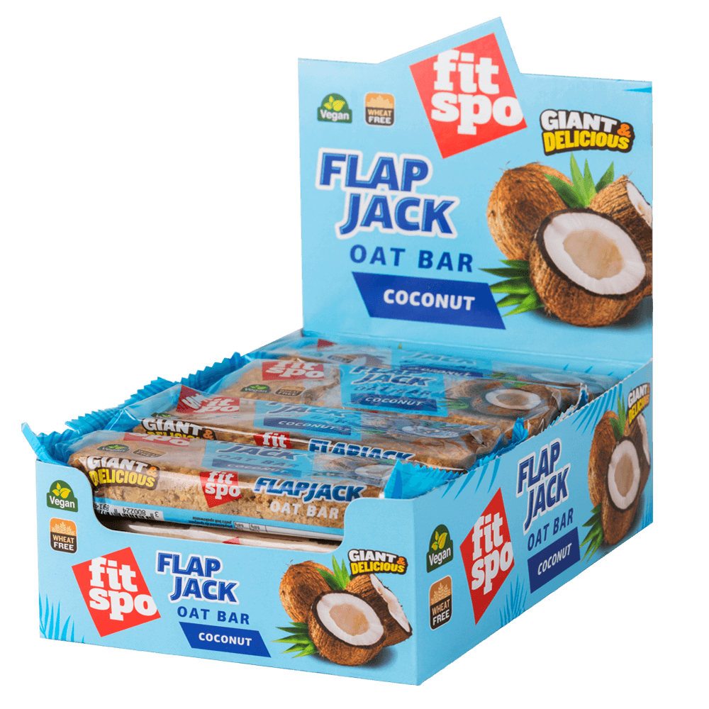 Flap Jack - Energy Oat Bar Coconut x 80 grams - Nutra Best Europe