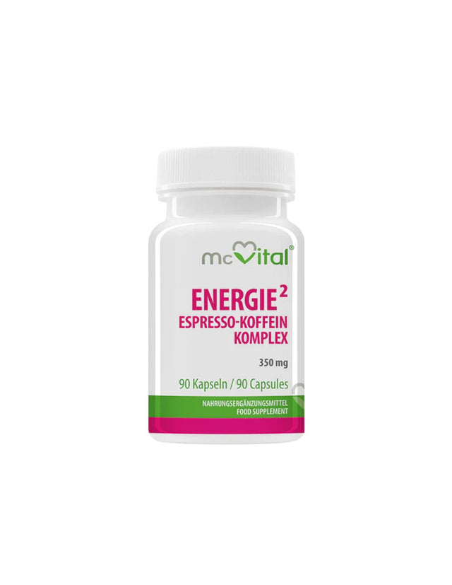 Energy complex with caffeine, 90 capsules - Nutra Best Europe