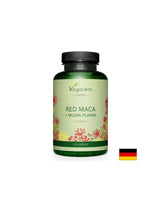 Energy and Libido - Red Maca + Muira Puama, 120 Vegavero capsules - Nutra Best Europe