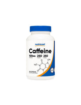 Energy, weight maintenance - Caffeine, 100 mg x 250 capsules - Nutra Best Europe