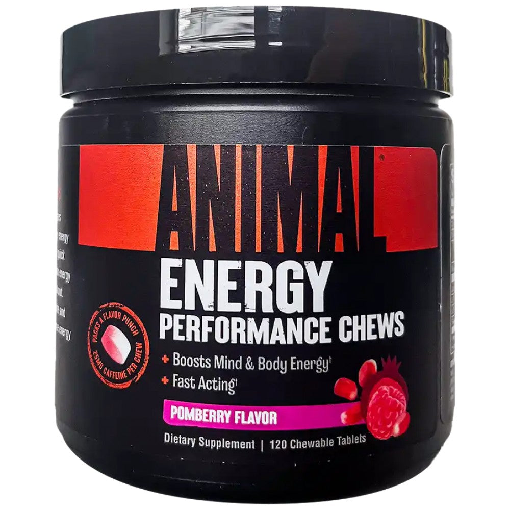 Animal Energy Chews - 120 Chewable Tablets - Nutra Best Europe