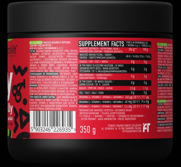 Mr. Tonito / JellyBelly 350 grams - Nutra Best Europe