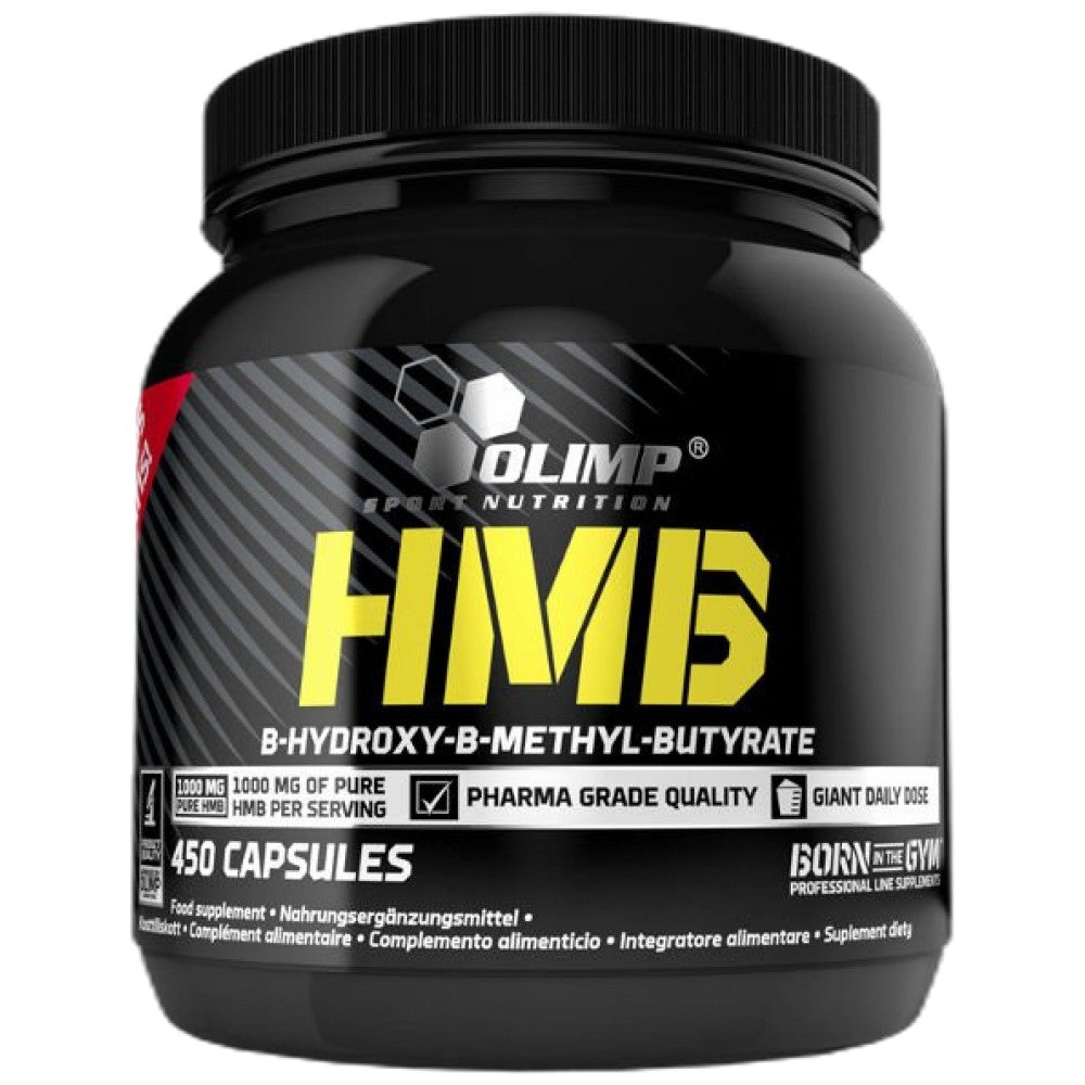 HMB - 450 capsules - Nutra Best Europe
