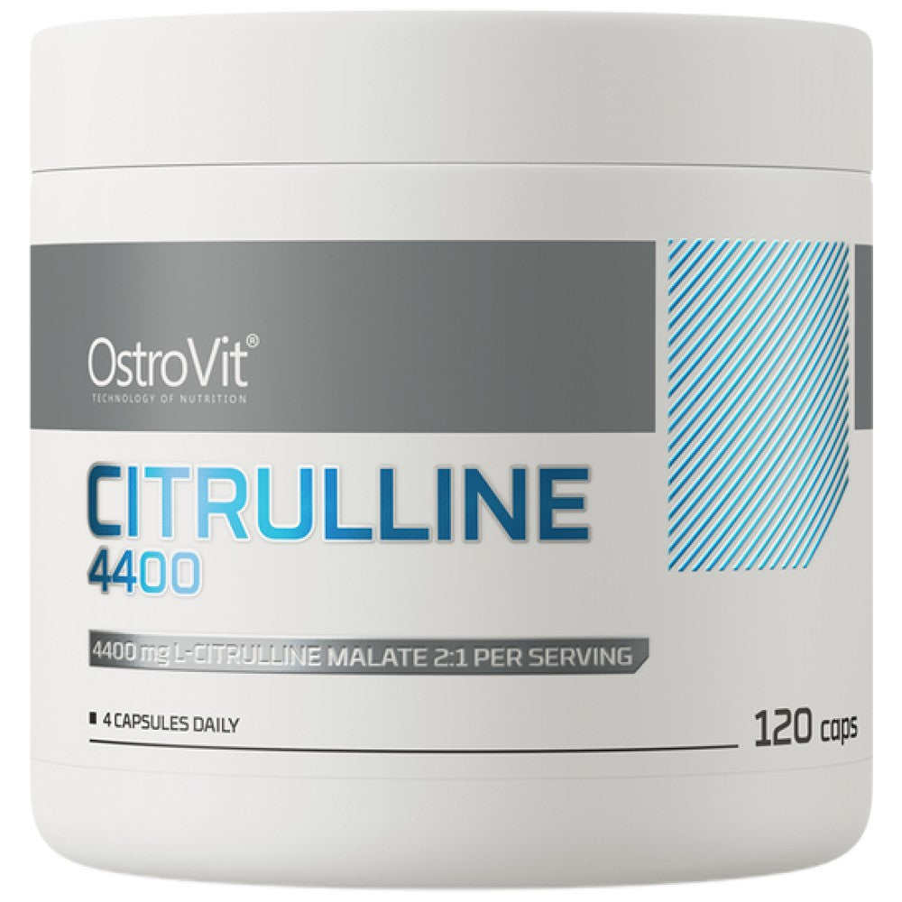 Citrulline 4400 | Citrulline Malate Caps 120 capsules - Nutra Best Europe