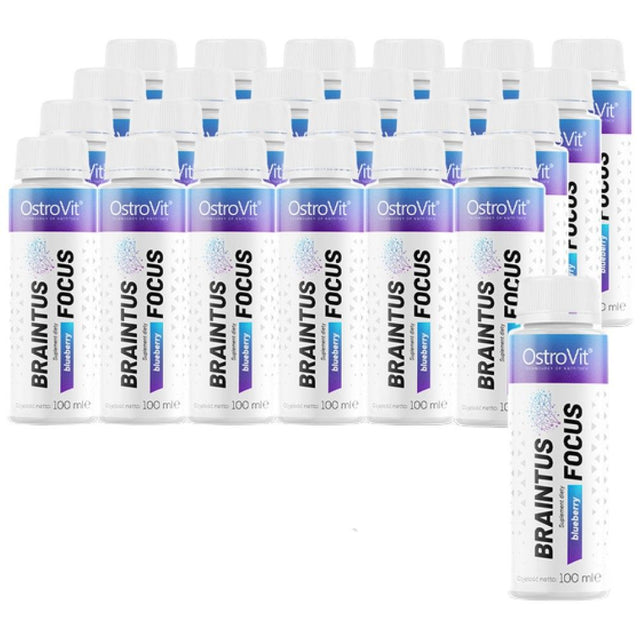 Braintus Focus Shot | Energy & Brain Support - 20 x 100 мл - Nutra Best Europe