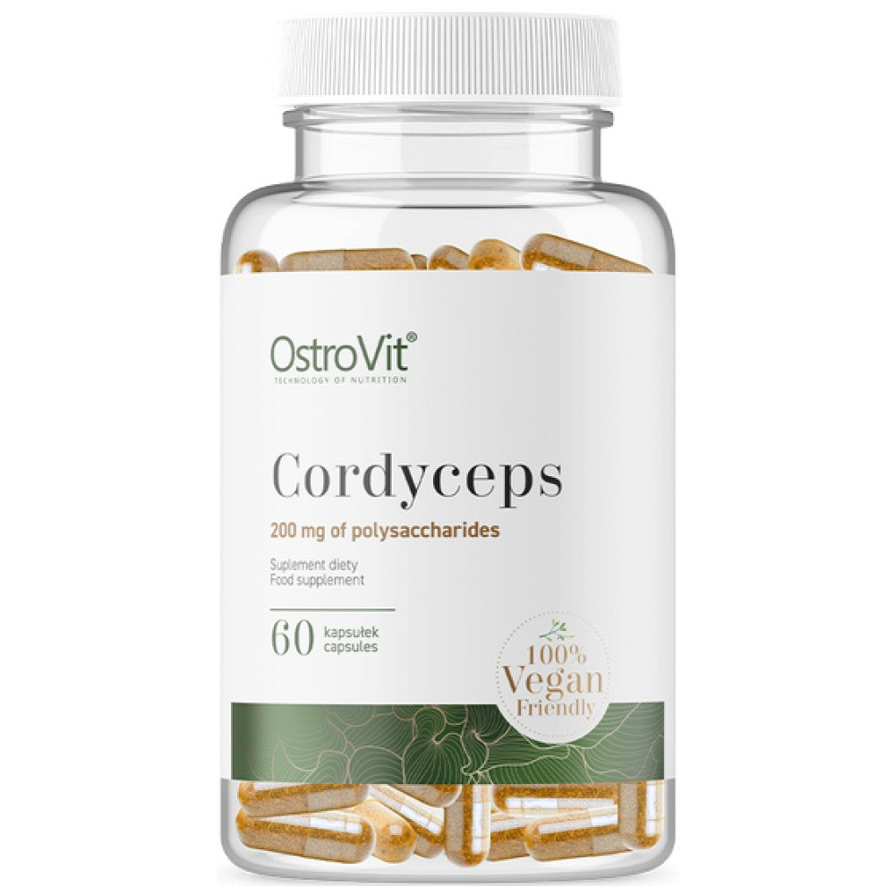 Cordyceps 500mg | Vege 60 capsules - Nutra Best Europe