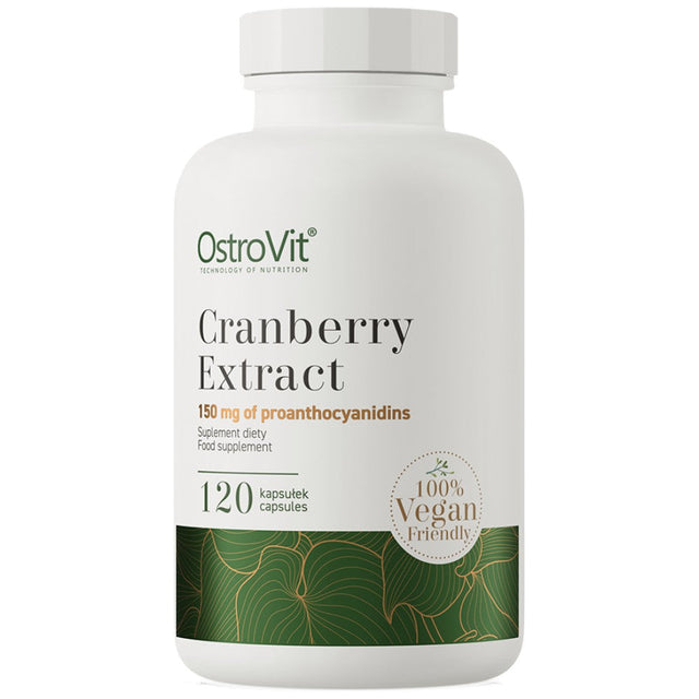 Cranberry Extract 300 mg | Vege 120 capsules - Nutra Best Europe