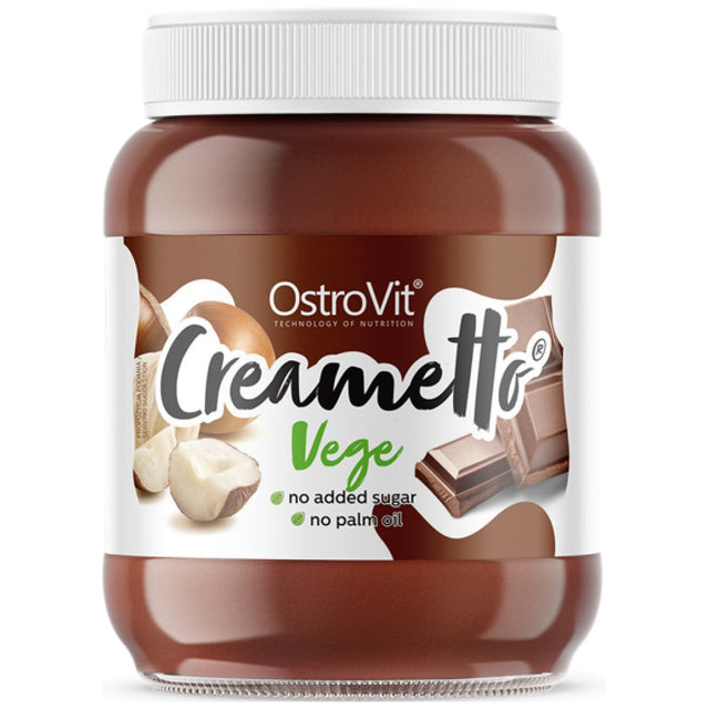 Creametto Vege / Protein Spread / Chocolate Hazelnut 350 grams - Nutra Best Europe