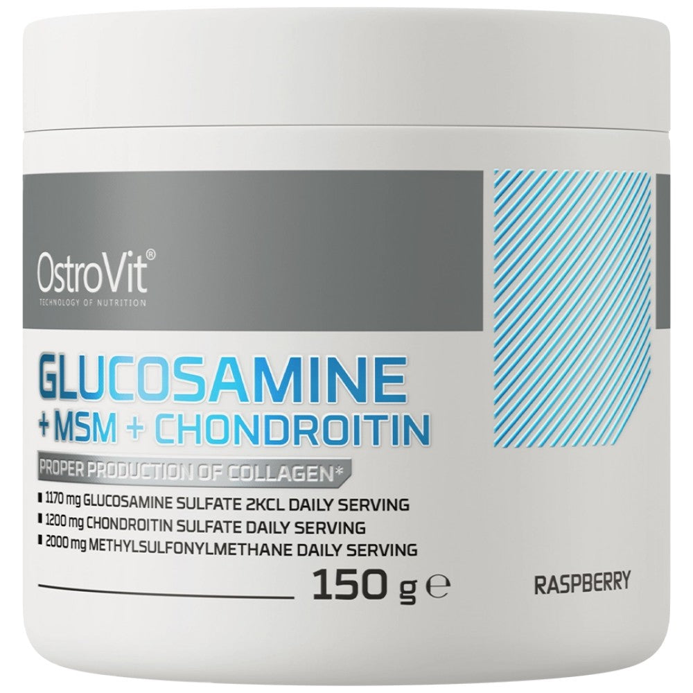 Glucosamine + MSM + Chondroitin Powder 150 grams - Nutra Best Europe