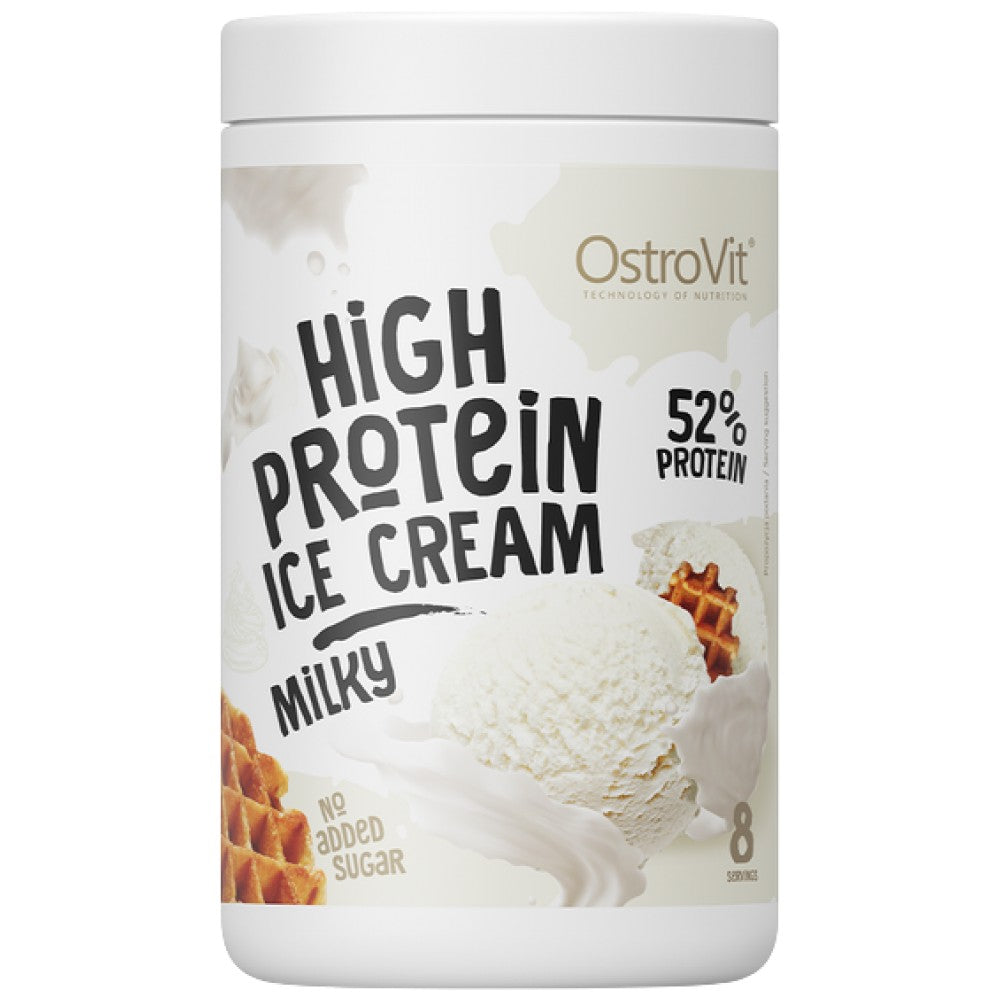 High Protein Ice Cream | 52% Protein - 400 grams - Nutra Best Europe