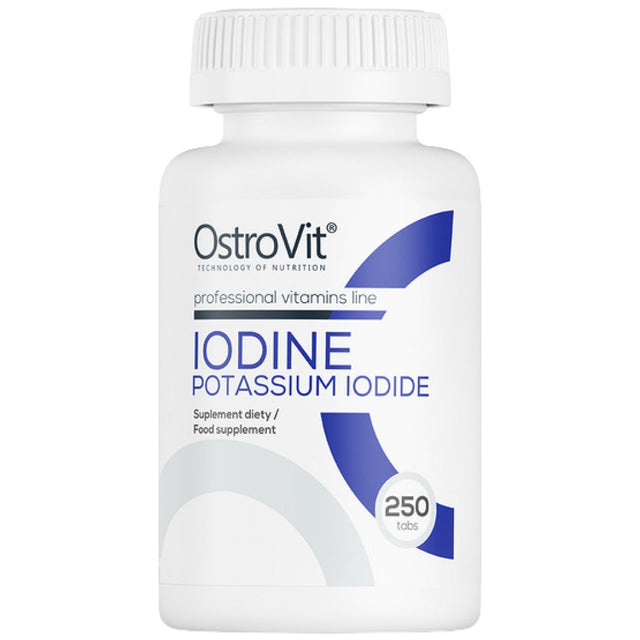 Iodine 400 mcg | Potassium Iodine 250 Tablets - Nutra Best Europe