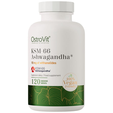 KSM-66 Ashwagandha 400 mg 120 Tablets - Nutra Best Europe